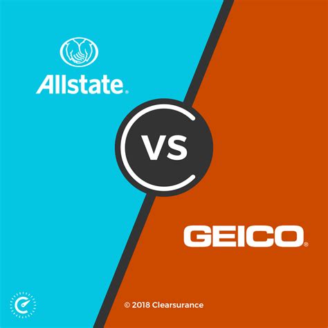 Allstate vs. Geico: Consumer Ratings and Rates | Clearsurance