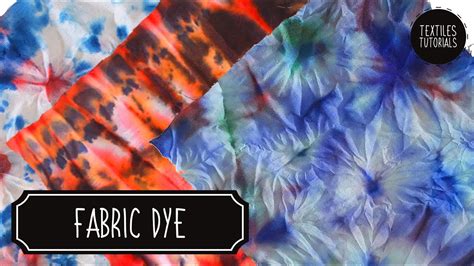 Diy Five Ways To Dye Fabric Textiles Tutorials Youtube