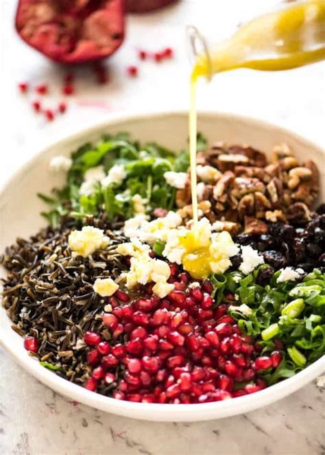 This harvest rice salad is made with our minute® ready to serve brown & wild rice, dried cranberries, pecans, chicken, and a light vinaigrette dressing. Wild rice salad | Recipe | Wild rice salad, Rice salad ...