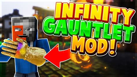 Infinity Gauntlet In Mcpe Minecraft Pe Pocket Edition Youtube