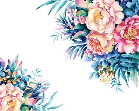 Simple Watercolor Flower Wallpapers Top Free Simple Watercolor Flower