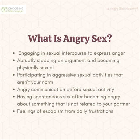 angry sex what it is and when it s healthy