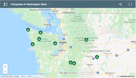 Best Campsites In Washington State Ultimate Guide Map Go Wander Wild