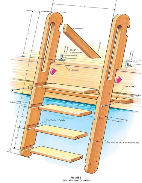 Woodwork Wooden Wood Ladder Plans Pdf Plans