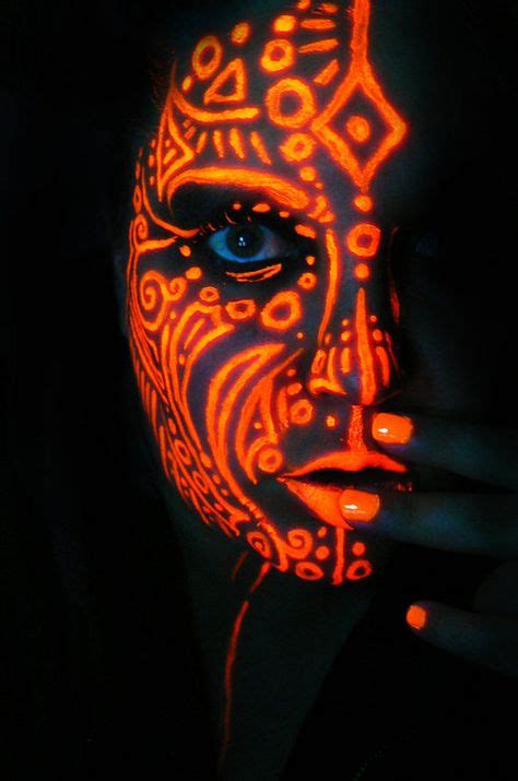 70 Photography Black Light Ideas Black Light Body Painting Glow