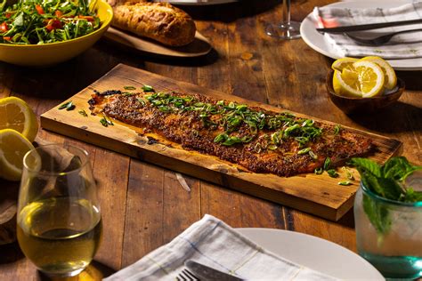 Dijon Maple Glazed Cedar Plank Salmon — Bc Salmon