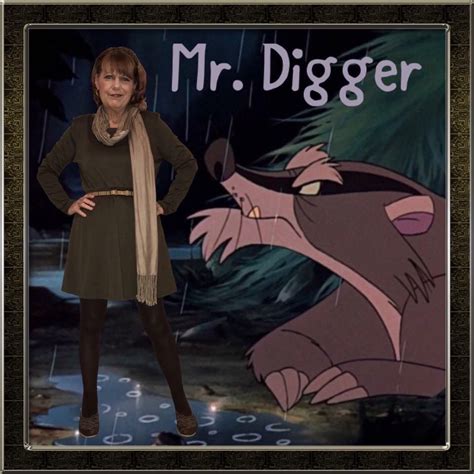Mr Digger The Fox And The Hound Disney Villains Disney Animals