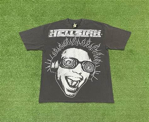 Designer Hellstar Rage Shirt Grailed