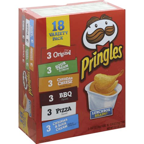 Pringles Variety Pack Potato Crisps Pringles Lynns Dakotamart
