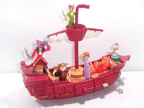 Peter Pan Return To Neverland Mcdonalds Toys Barcos Viejitos