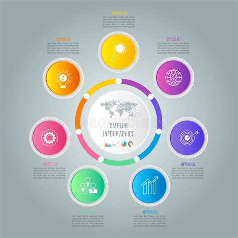 Creative Concept For Infographic With 7 Options Parts Or Processes