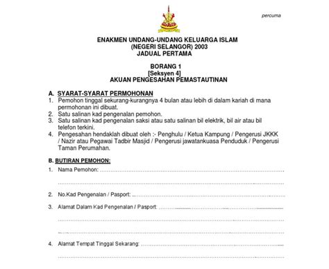 Panduan Surat Pengesahan Pemastautin Selangor Znenewssls