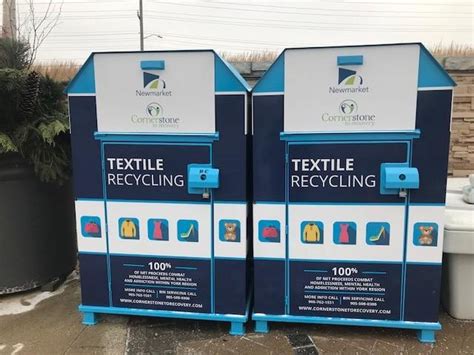 Newmarkets Bins For Textile Recycling Modified To Increase Safety