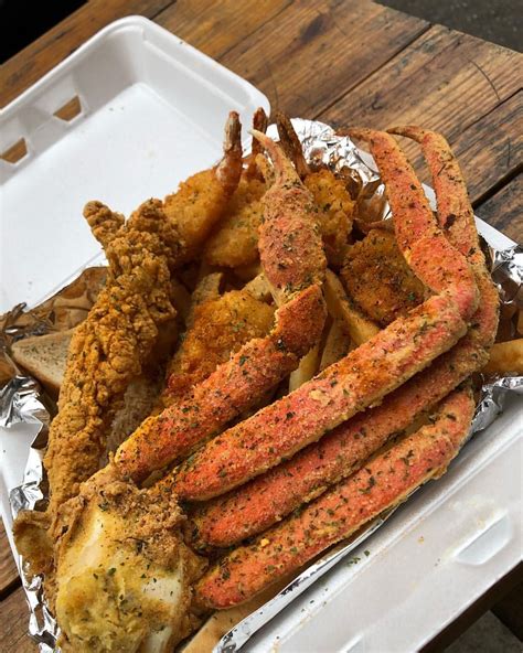 √ Fried Crab Legs Tia Reed