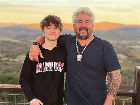 guy fieri s son ryder got a new car after driving his grandma s minivan for one year no tickets