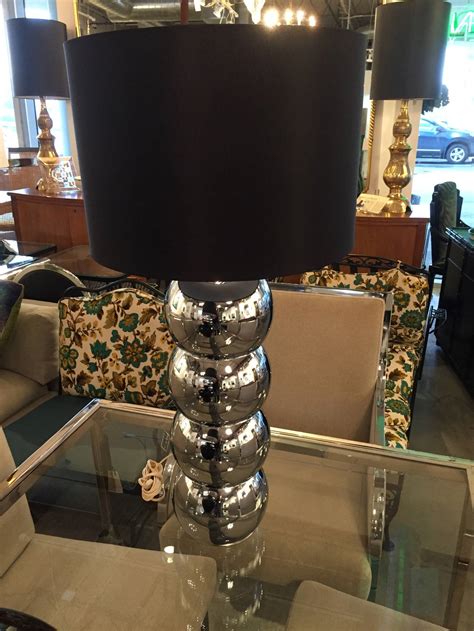 George Kovacs Chrome Stacked Ball Lamps At 1stdibs