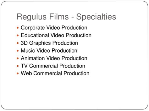 Detailed client reviews of the leading new york city video production agencies. Regulus films #1 music video production company miami