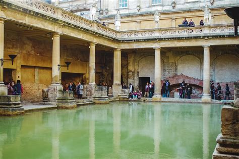 Bathing In Bath As The Romans Did