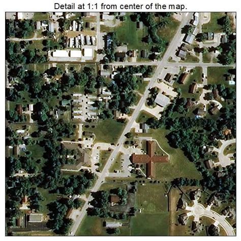 Aerial Photography Map Of Ashland Mo Missouri