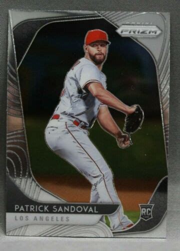 Panini Prizm Patrick Sandoval Rookie Baseball Card Ebay
