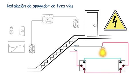 Conexiones Y Diagrama Para El Apagador De Escaleras Educate Aqu