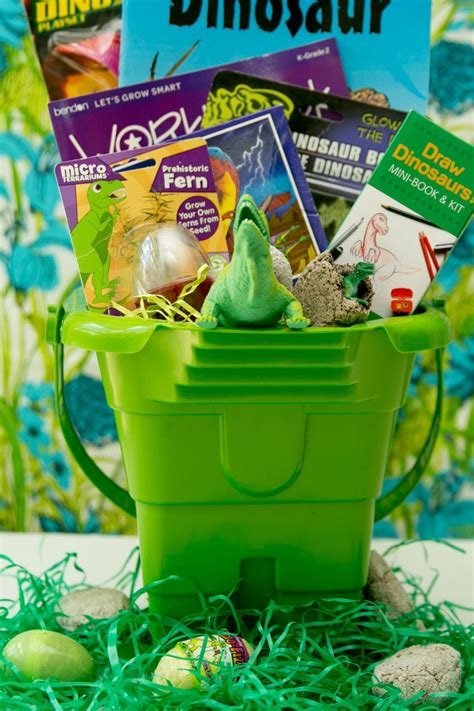 Dinosaur Themed Easter Basket Ideas Jennifer Perkins Easter Basket