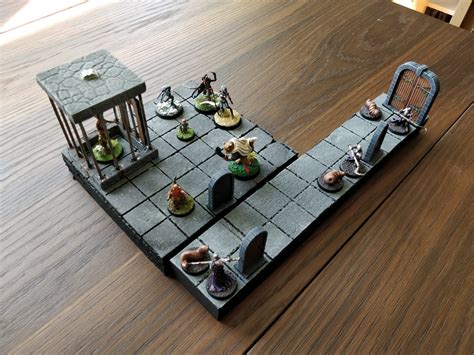 Dungeons And Dragons Gaming Board Set 1 Woodland Scrollmaster