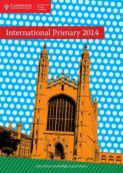 Cambridge University Press International Primary Catalogue 2014 By