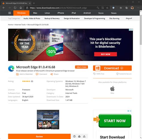 You can now install idm extension in microsoft edge browser. Microsoft Edge 87.0.664.75 free download - Software ...