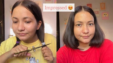 From expert guides that'll help you decide which cool cuts will flatter your face shape to detailed hair tutorials for mastering gorgeous short hairstyles which will. Cutting my own hair at home//short hair - YouTube