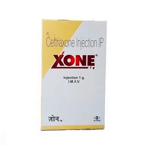 Xone 500 Mg Ceftrixone Injection Ip Box Rs 100vial De Mega