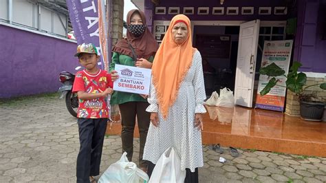 Bantuan Sembako Asrama Lampung Griya Yatim Dhuafa