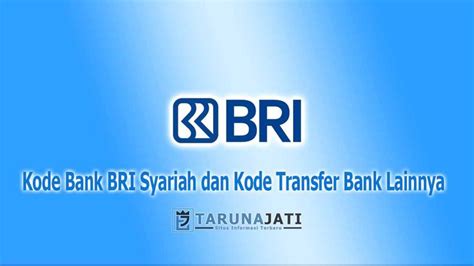 99 Kode Bank Bri Syariah Dan Kode Transfer Bank Lainnya Lengkap 2022