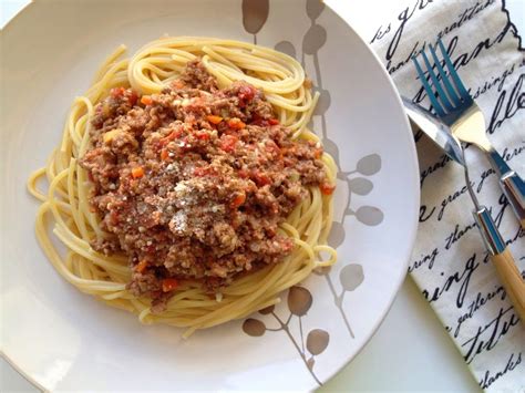Spaghetti Bolognese - The Cooking Jar