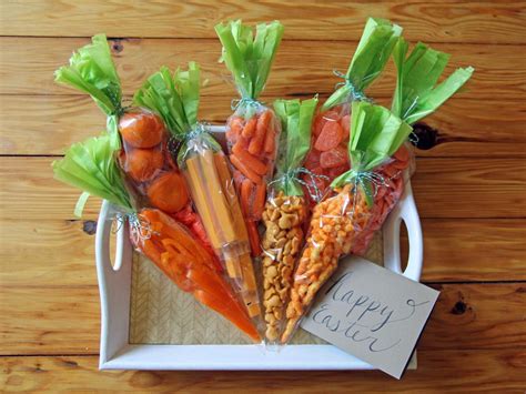 How To Package Orange Snacks As Carrots For Easter Diy Network Blog
