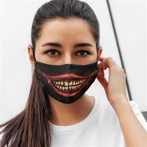 Scary Smiley Face Mask