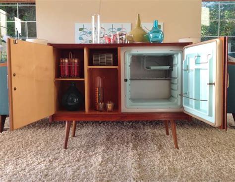 More images for modern drinks cabinet with fridge » Rhan Vintage. Mid Century Modern Blog.