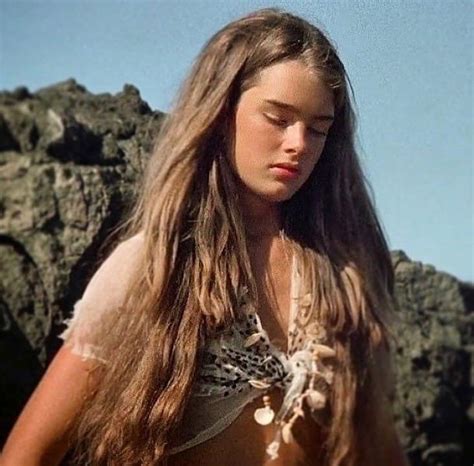 Lara On Instagram “brooke Shields In The Blue Lagoon 1980” Brooke Shields Beauty Brooke