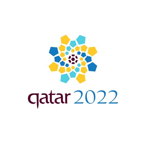 Official Logo World Cup 2022 In Qatar Vector Design Symbol
