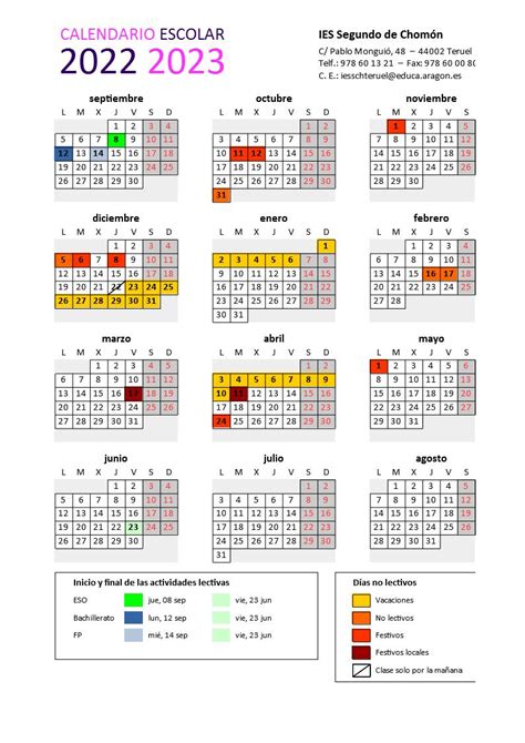 Calendario Escolar 2022 A 2023 Aguascalientes Preparatoria En Imagesee