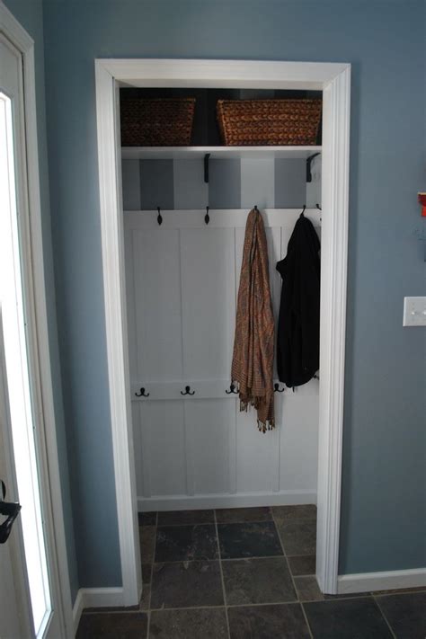 These closet organization ideas will help you get all the closets in your home organized. Related image | Entry closet organization, Entry closet ...