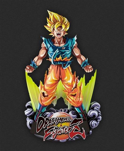 Dragon Ball Fighterz Fighter Z Collectors Edition Goku Statue Figure