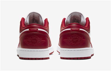 Nike Jordan 1 Low Red White 553558 611 Fastsole