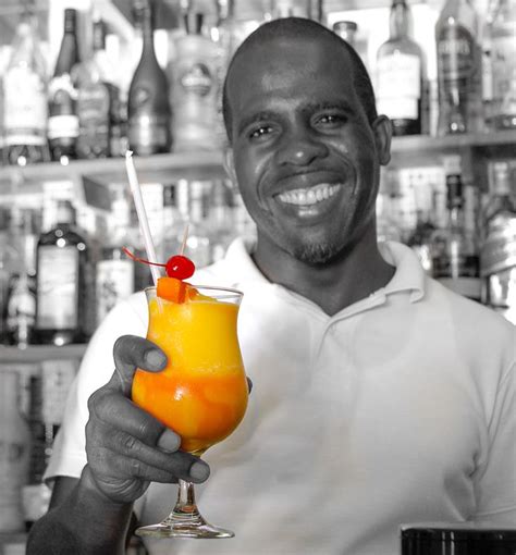 Tropical Sunset Coconut Rum And Mango Cocktail Food And Drink Guide Antigua Barbuda Mango