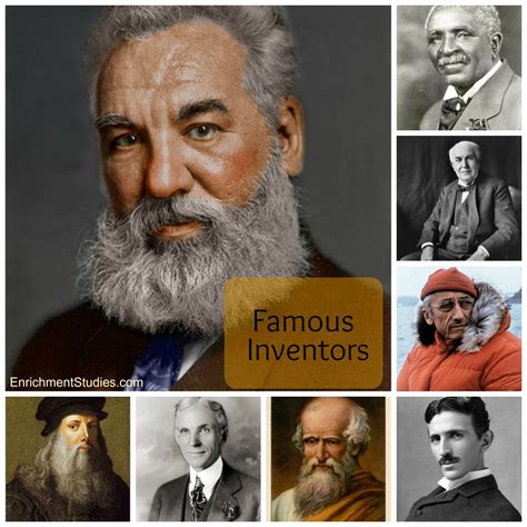 Famous Inventors And Scientists Enrichment Studies Famous Inventors