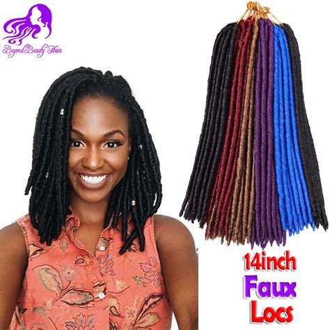 14inch 100g Pack Dreadlocks Crochet Braids Hair Extensions African Braids Expression Hair Braids