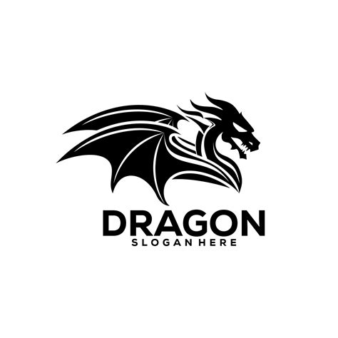 Dragon Logo Dragon Logo Vector Isolated 5068162 Vector Art At Vecteezy