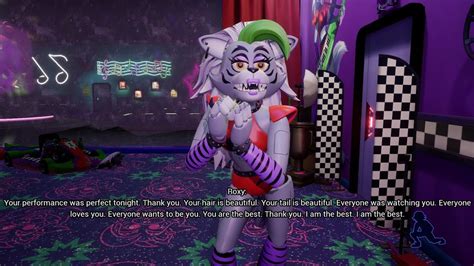 Roxy Admires And Talks To Herself In Her Room Five Nights At Freddys Security Breach New
