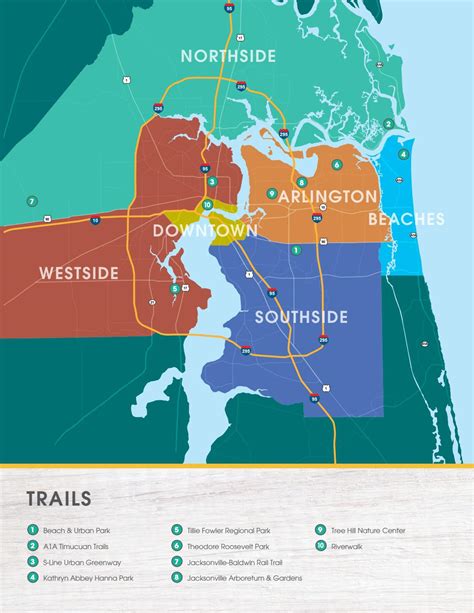 Trails Map By Visit Jacksonville Issuu