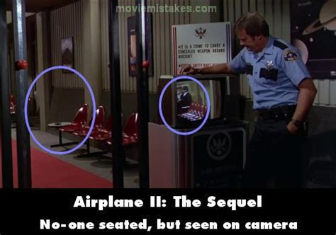 Airplane II The Sequel Movie Mistake Picture 1